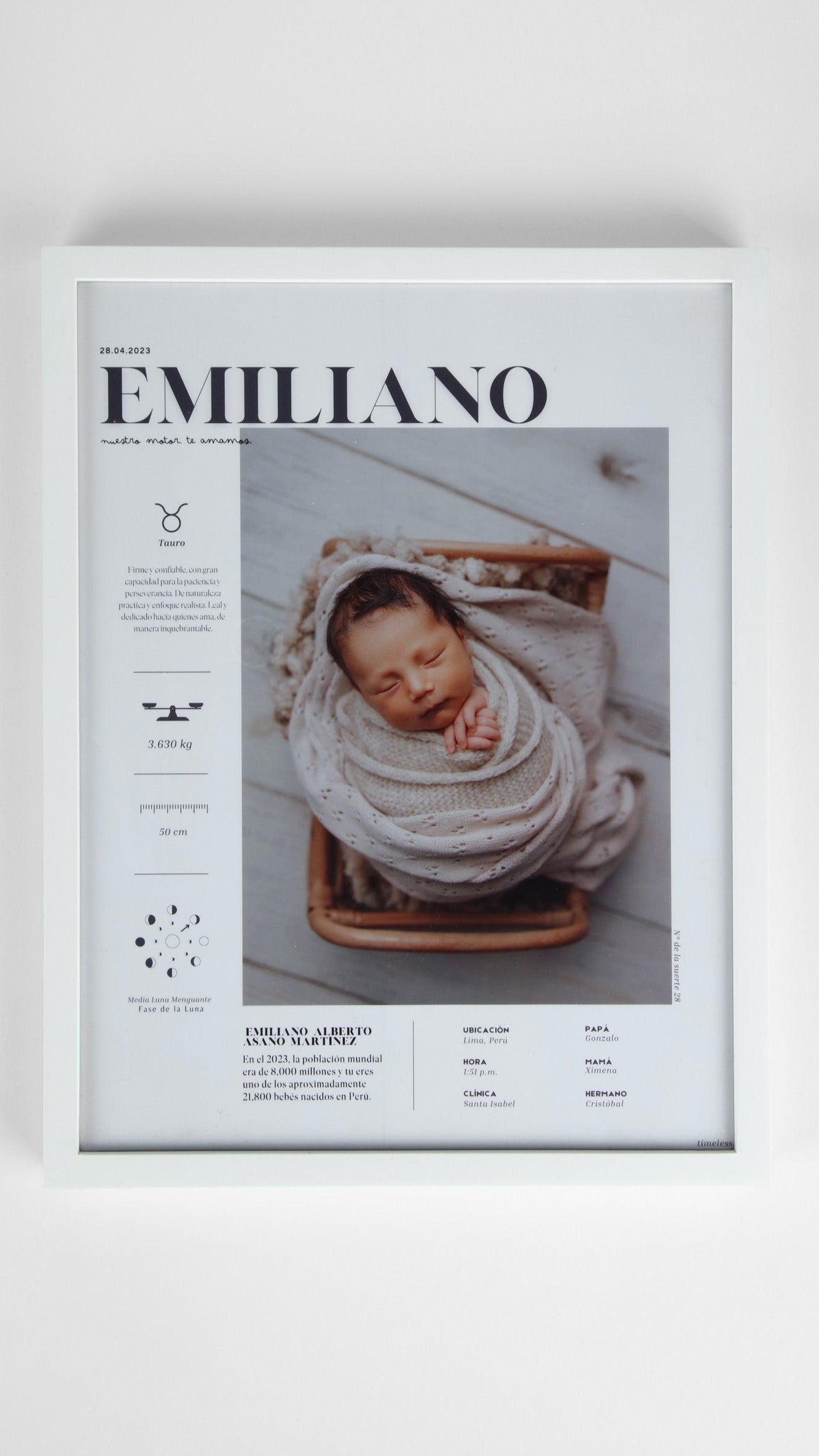 Wedding / Newborn Frame